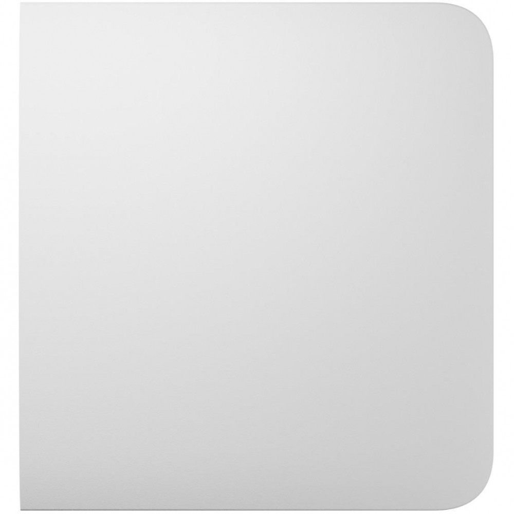 Кнопка  для одноклавішного або прохідного вимикача Ajax SideButton (1-gang/2-way) white