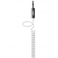 Аудіо-кабель Belkin (AV10126cw06-WHT) Mixit Coiled jack 3.5-jack 3.5 1.8м White