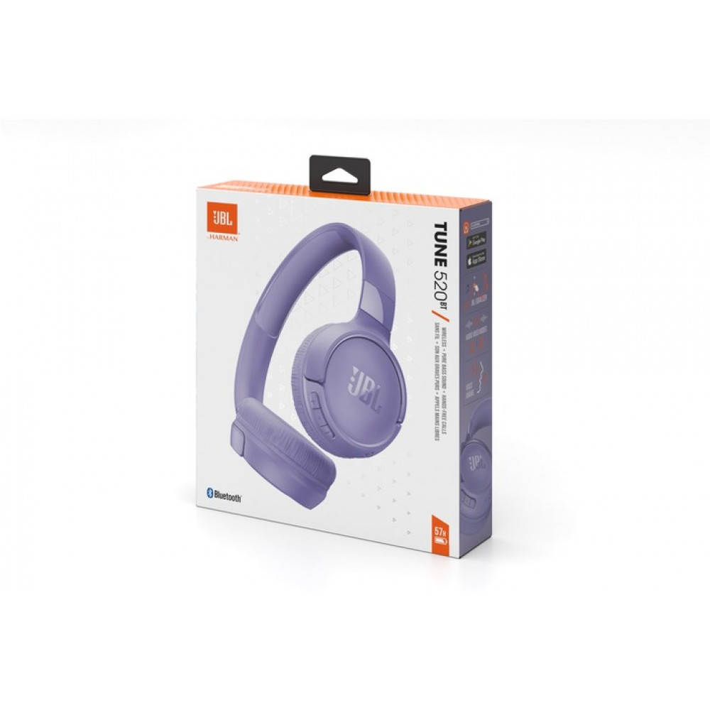 Bluetooth-гарнітура JBL T520BT Purple (JBLT520BTPUREU)
