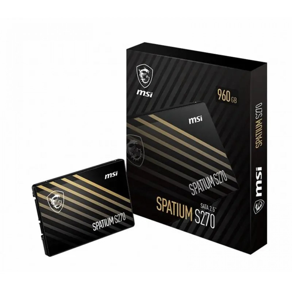 Накопичувач SSD  480GB MSI Spatium S270 2.5
