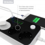 Фільтр живлення ColorWay CW-CHE36B 3 розетки, 6 USB, 1.8 м, чорний Фільтр живлення ColorWay CW-CHE36B 3 розетки, 6 USB, 1.8 м, чорний