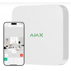 Відеореєстратор Ajax NVR (8ch) white Відеореєстратор Ajax NVR (8ch) white