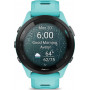 Смарт-годинник Garmin Forerunner 265 Black Bezel with Aqua Case and Aqua/Black Silicone Band (010-02810-52)