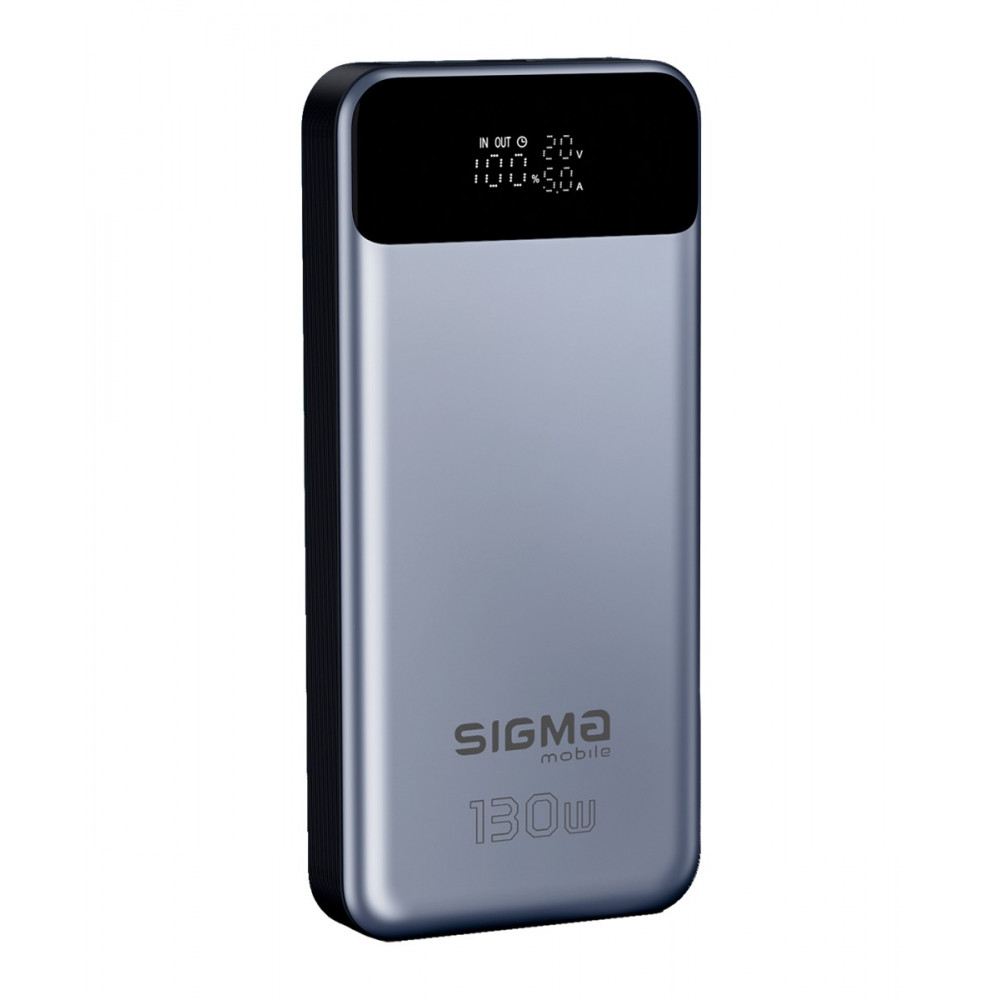 Універсальна мобільна батарея Sigma mobile X-Power SI30A7QLX 30000mAh Silver (4827798479117)
