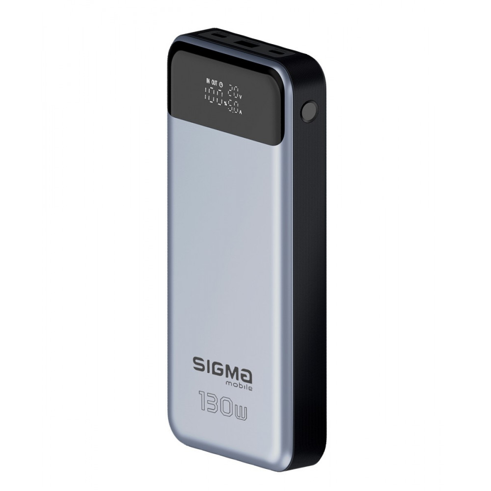 Універсальна мобільна батарея Sigma mobile X-Power SI30A7QLX 30000mAh Silver (4827798479117)