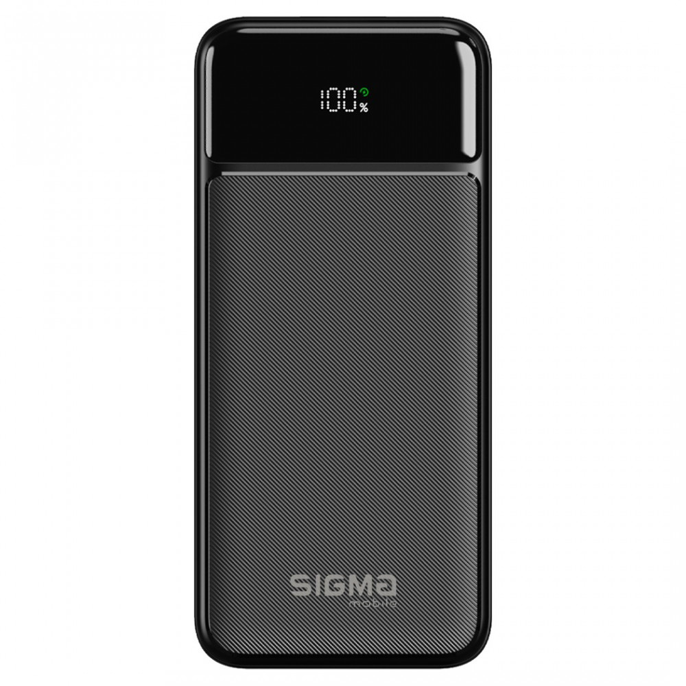 Універсальна мобільна батарея Sigma mobile X-Power SI20A4QL 20000mAh Black (4827798799710)