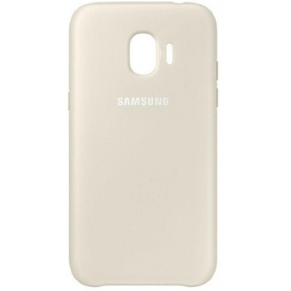 Чохол-накладка Samsung Dual Layer Cover для Samsung Galaxy J2 (2018) SM-J250 Gold (EF-PJ250CFEGRU)