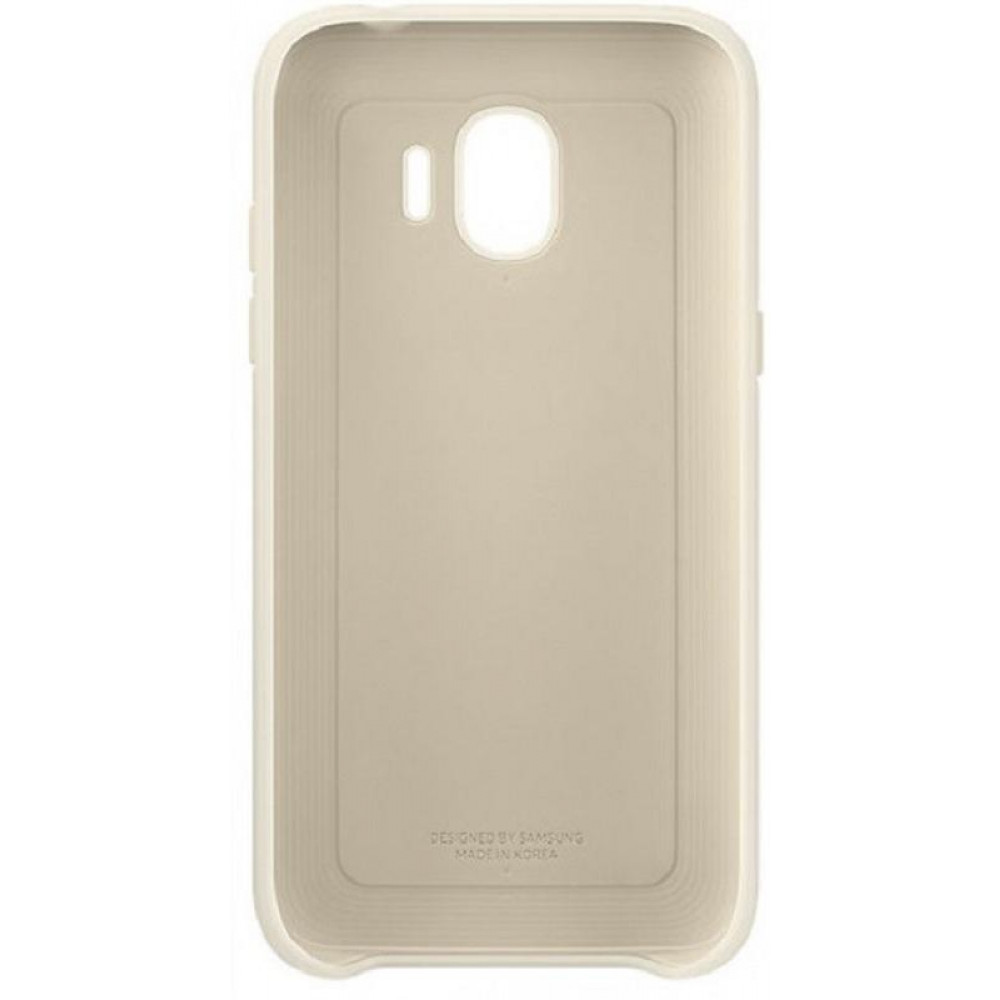 Чохол-накладка Samsung Dual Layer Cover для Samsung Galaxy J2 (2018) SM-J250 Gold (EF-PJ250CFEGRU)