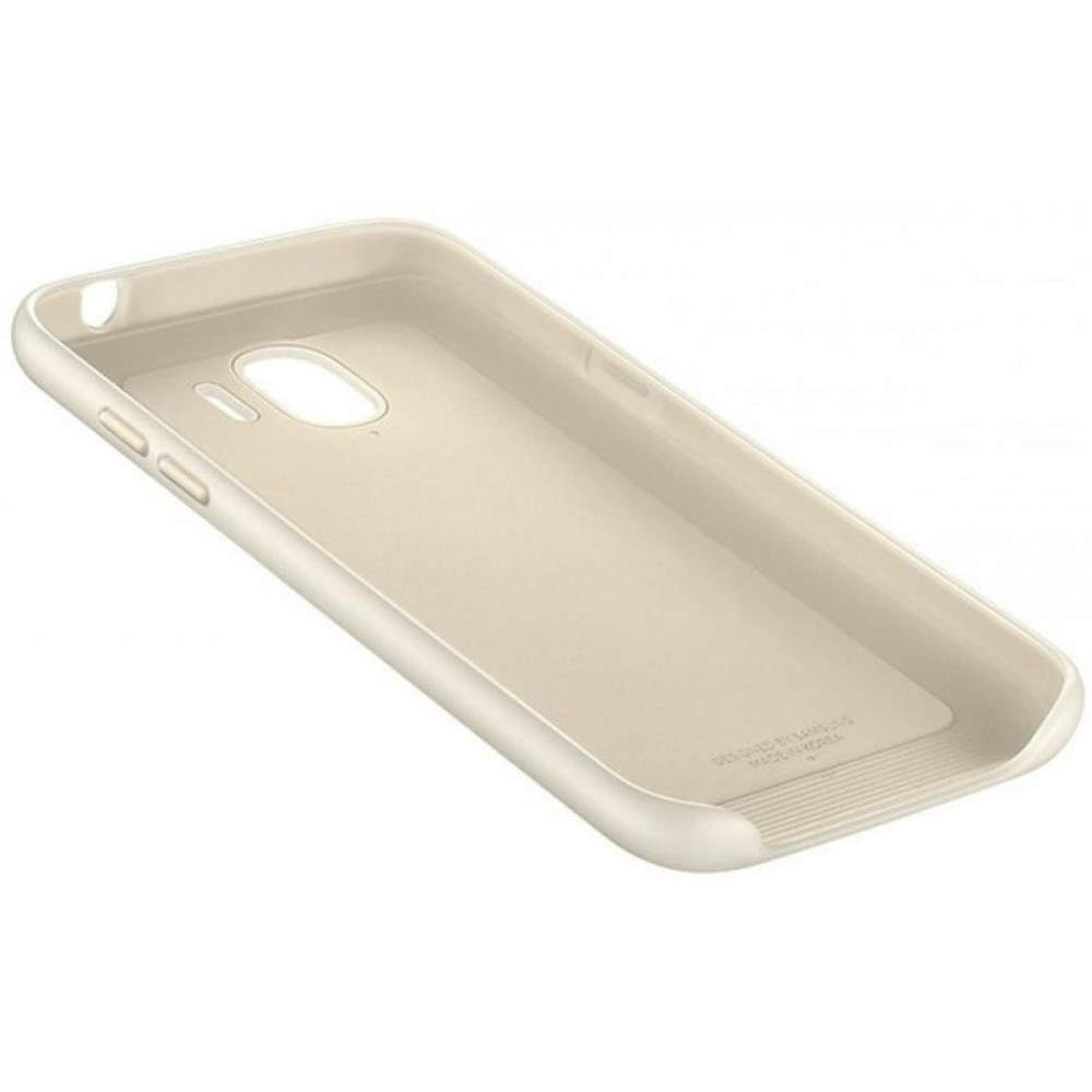Чохол-накладка Samsung Dual Layer Cover для Samsung Galaxy J2 (2018) SM-J250 Gold (EF-PJ250CFEGRU)