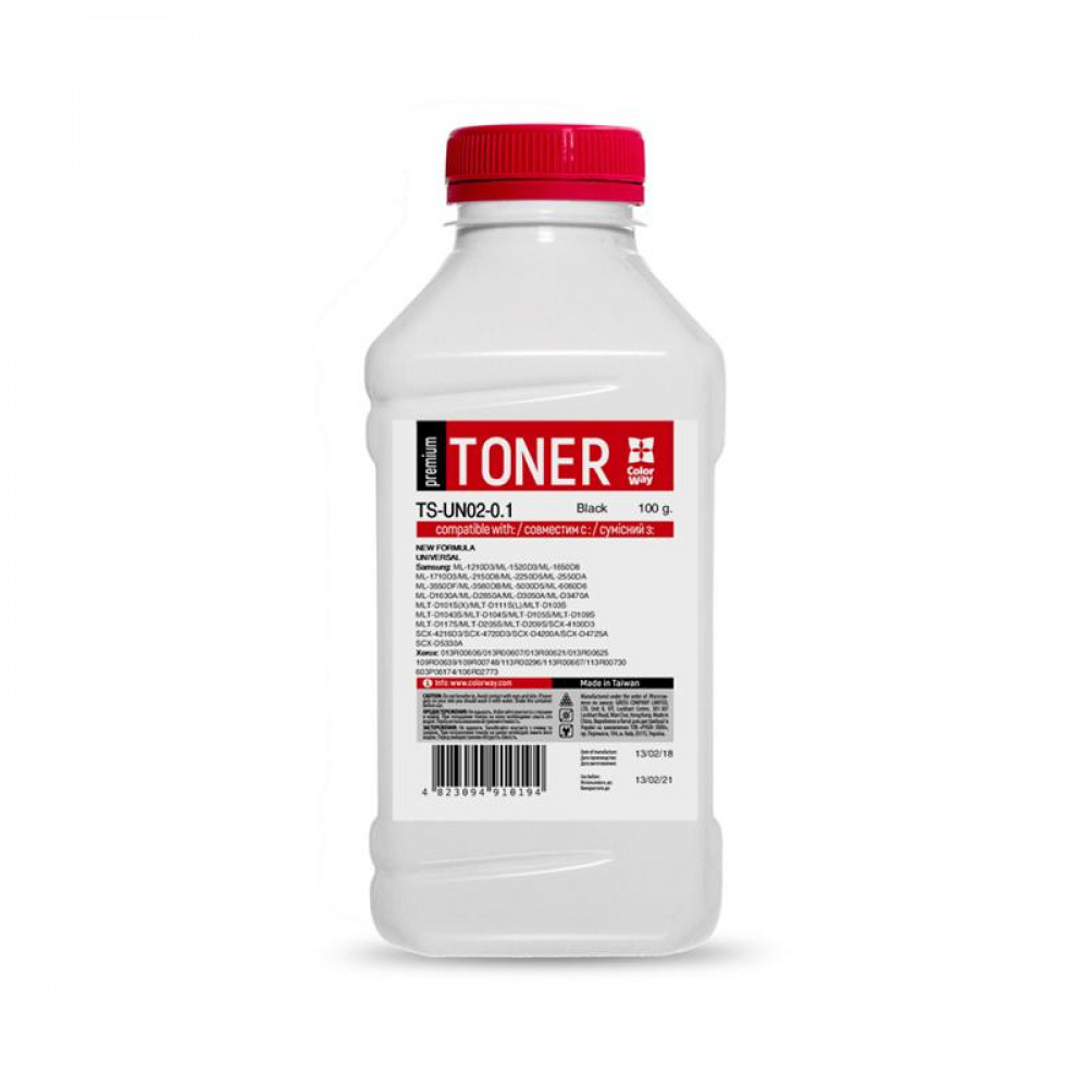 Тонер CW (TS-UN02-0.1) Samsung Universal Premium, 100г