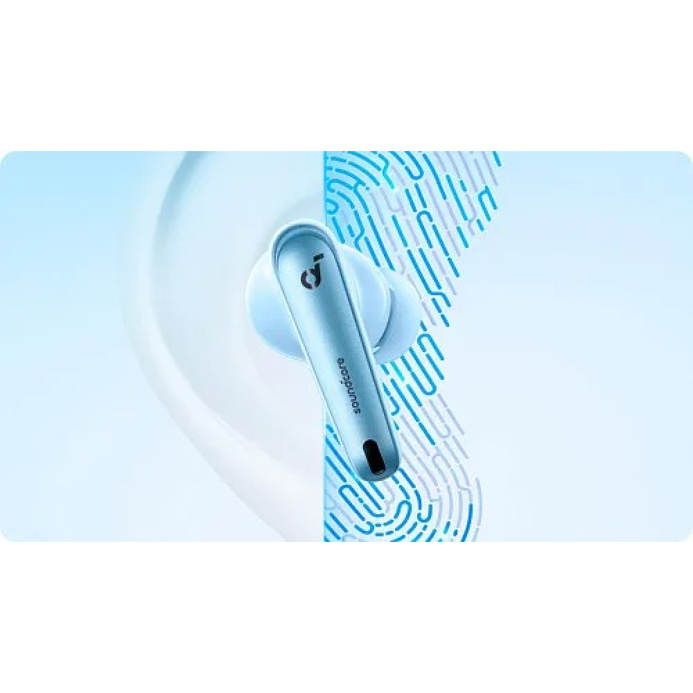 Bluetooth-гарнітура Anker SoundCore Liberty 4 NC Light Blue (A3947G61)