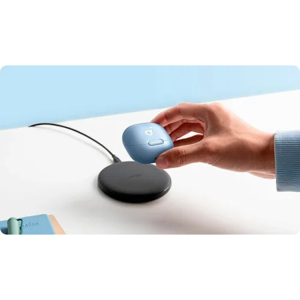 Bluetooth-гарнітура Anker SoundCore Liberty 4 NC Light Blue (A3947G61)