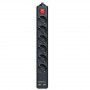 Фільтр живлення REAL-EL RS-6 Protect USB 3m Black Фільтр живлення REAL-EL RS-6 Protect USB 3m Black