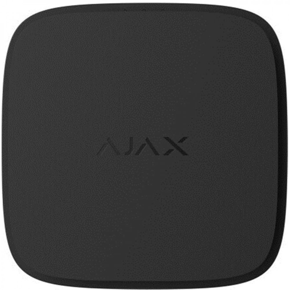 Бездротовий пожежний датчик Ajax FireProtect 2 SB Black з сенсорами диму і температури