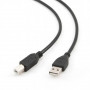Кабель Cablexpert (CCP-USB2-AMBM-1M) USB2.0 A - USB В, 1м, чорний Кабель Cablexpert (CCP-USB2-AMBM-1M) USB2.0 A - USB В, 1м, чорний