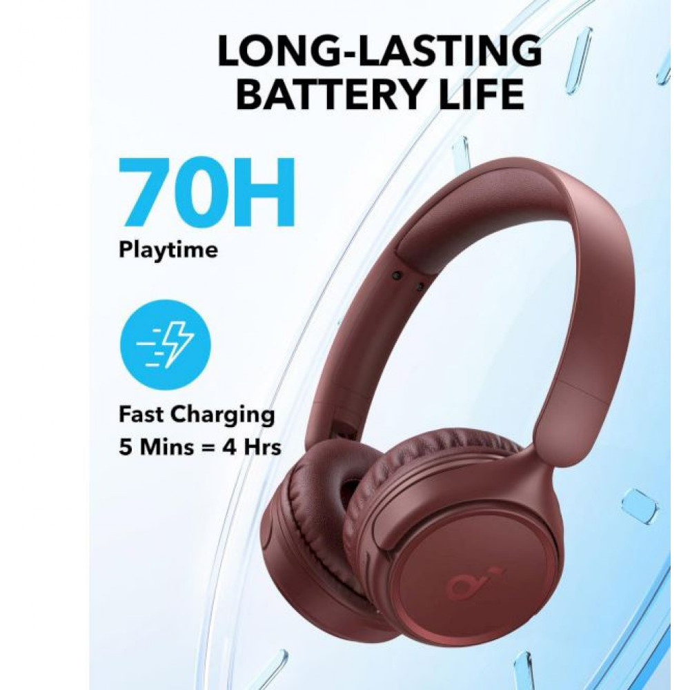 Bluetooth-гарнітура Anker SoundCore H30i Red (A3012G91)