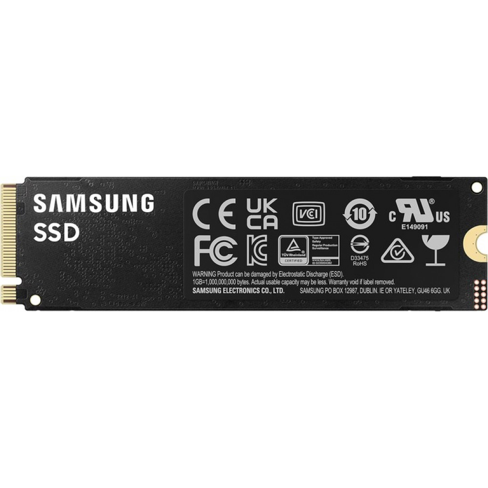 Накопичувач SSD  4ТB Samsung 990 PRO M.2 2280 PCIe 4.0 x4 NVMe V-NAND TLC (MZ-V9P4T0BW)