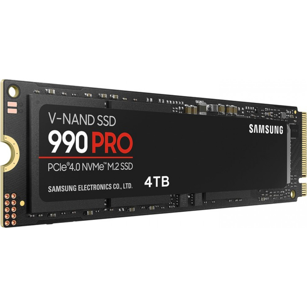 Накопичувач SSD  4ТB Samsung 990 PRO M.2 2280 PCIe 4.0 x4 NVMe V-NAND TLC (MZ-V9P4T0BW)
