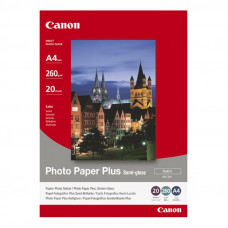 Фотопапір CANON (SG-201) Photo Paper Plus полуглянсовий 260г/м2 А4 20арк. (1686B021) Фотопапір CANON (SG-201) Photo Paper Plus полуглянсовий 260г/м2 А4 20арк. (1686B021)