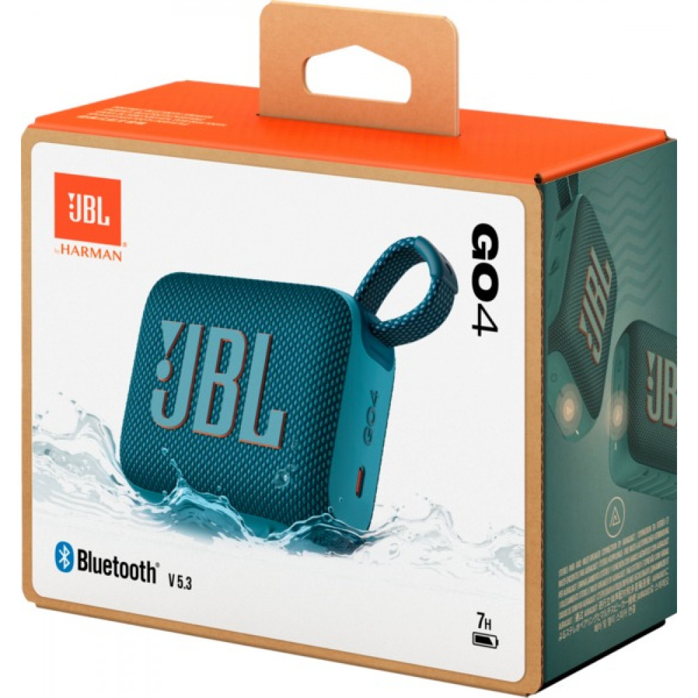 Акустична система JBL GO 4 Blue (JBLGO4BLU)