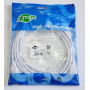 Кабель Atcom USB - USB Type-B V 2.0 (M/M), 1.8 м, ферит, білий (3795) пакет
