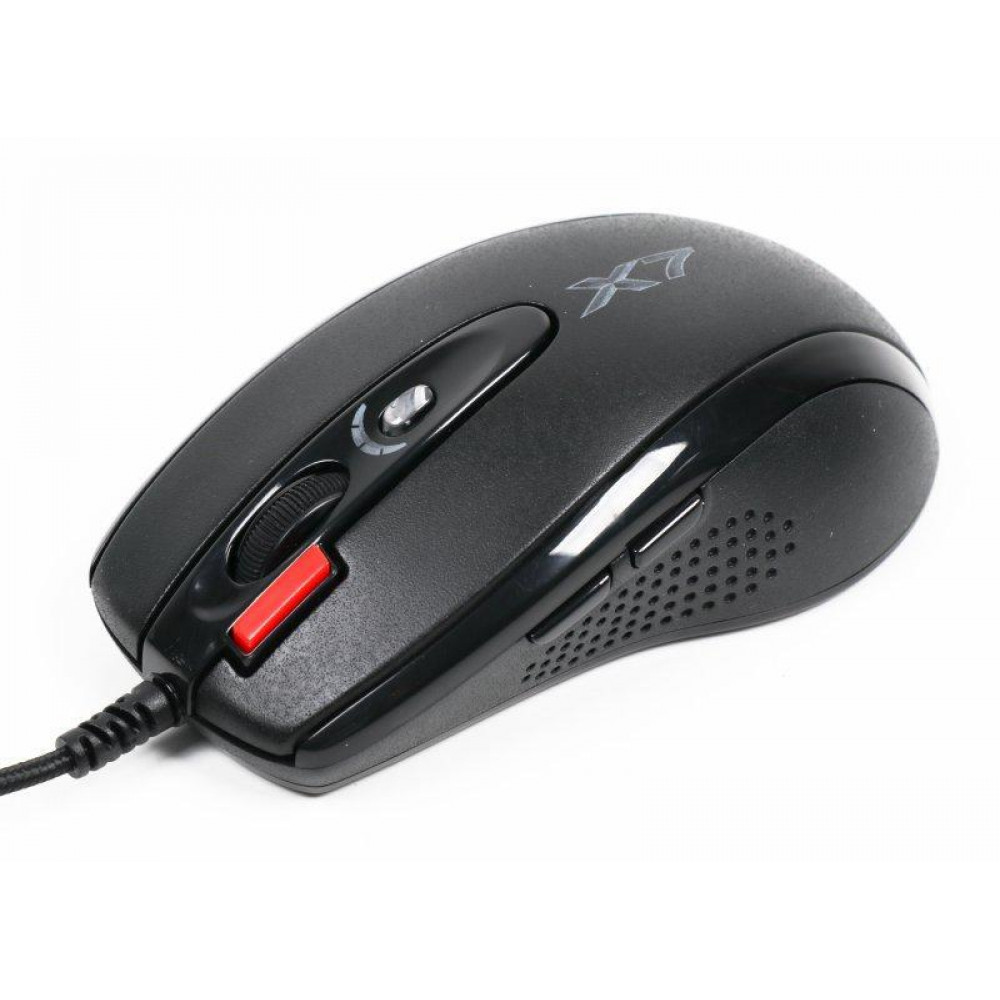Миша A4Tech X-710BK Black USB + килимок A4Tech X7-200MP