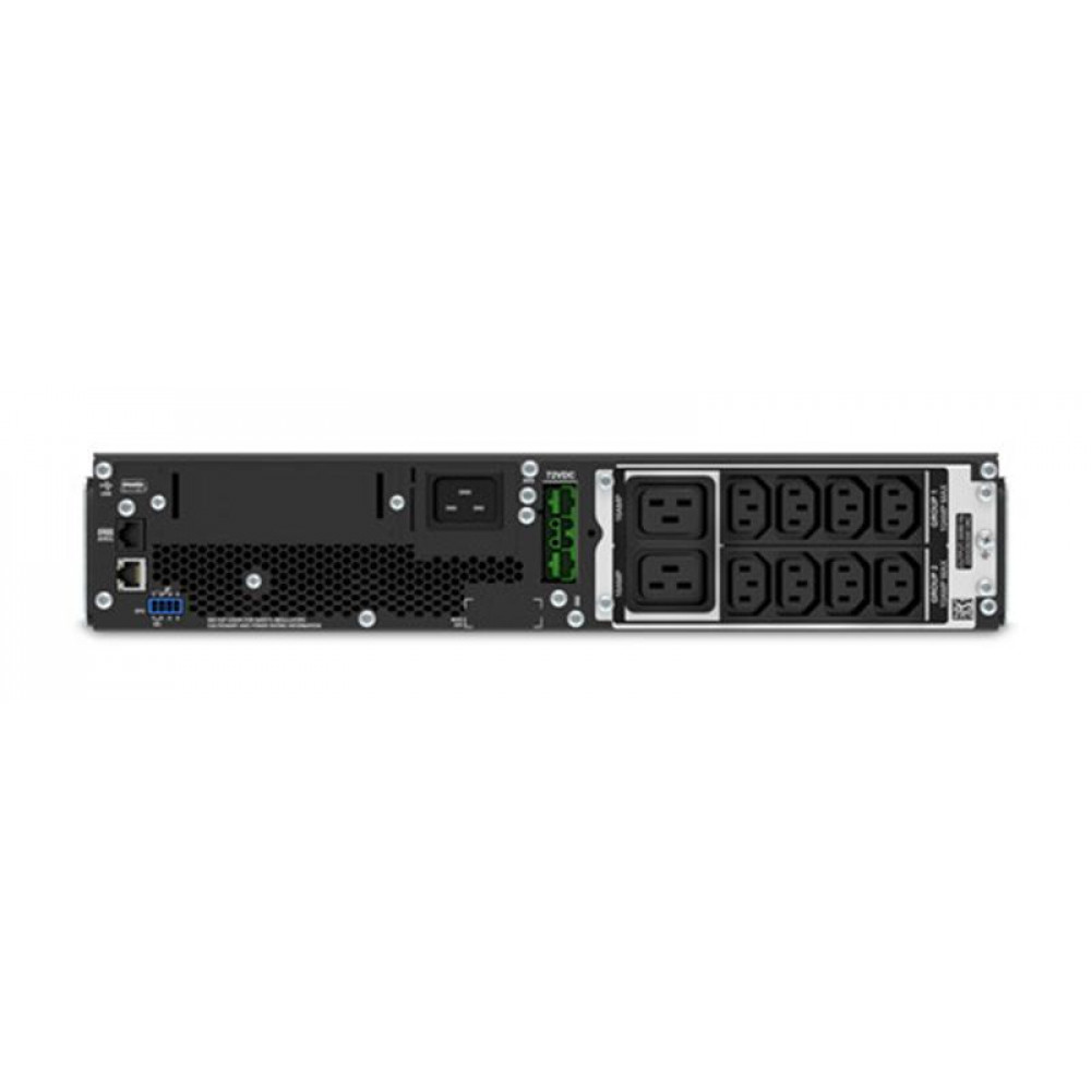 Джерело безперебійного живлення APC Smart-UPS SRT 2200VA, Online, 10 х IEC, RJ-45, USB, метал (SRT2200RMXLI)
