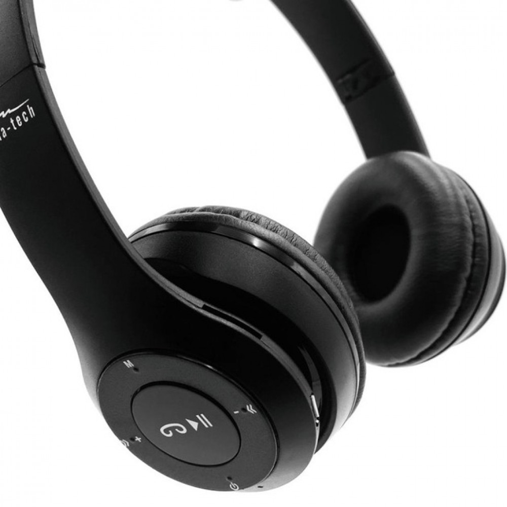 Гарнітура Media-Tech Epsilion BT MT3591 FM/MP3 Black (MT3591)