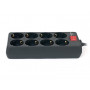 Фільтр живлення REAL-EL RS-8 Protect 1.8 м Black Фільтр живлення REAL-EL RS-8 Protect 1.8 м Black