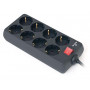 Фільтр живлення REAL-EL RS-8 Protect 1.8 м Black Фільтр живлення REAL-EL RS-8 Protect 1.8 м Black