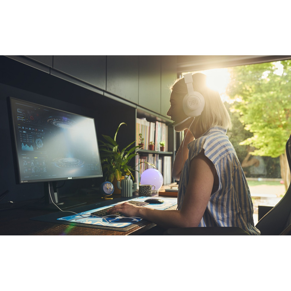 Гарнiтура JBL Quantum 100M2 White (JBLQTUM100M2WHT)