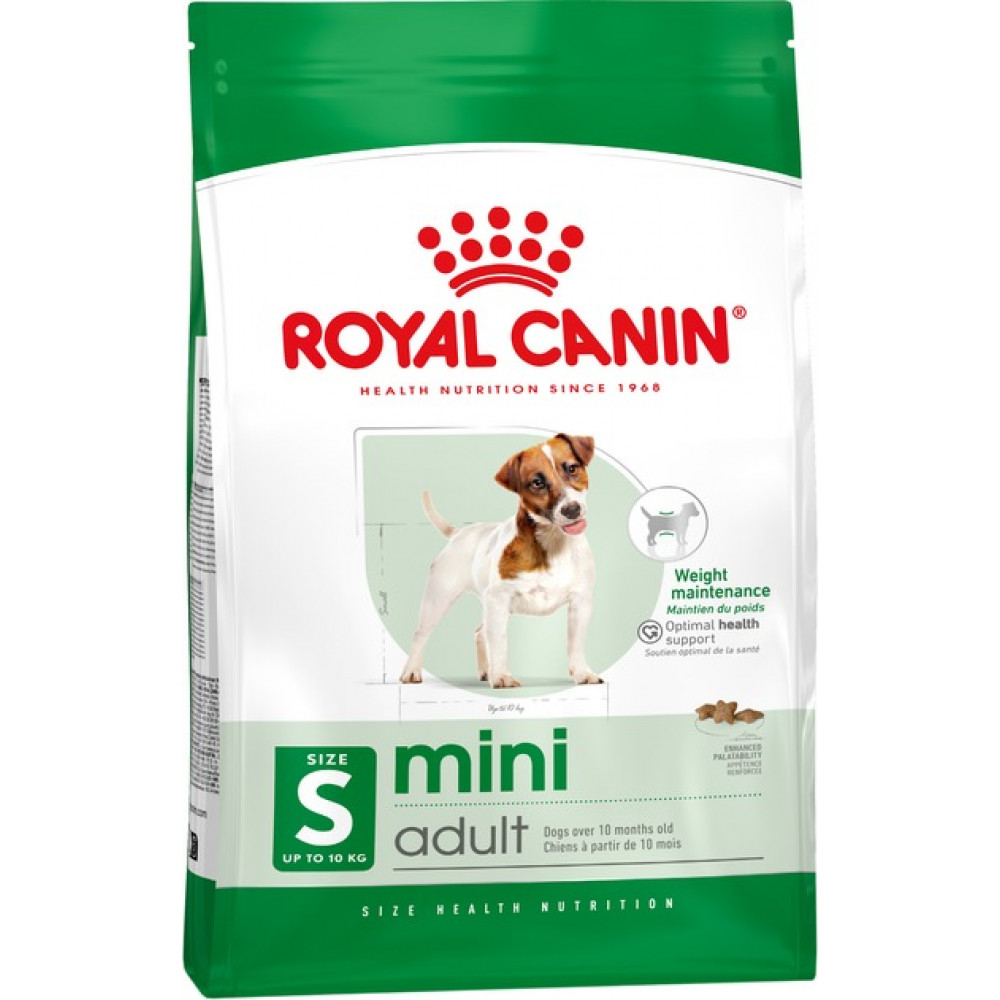Сухий корм для собак дрібних порід вагою до 10 кг від 10 місяців Royal Canin Mini Adult 800 г (30010800)