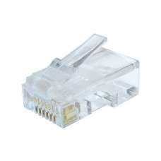 Конектор RJ 45 Cablexpert (LC-8P8C-002/10) 8P8C, Cat.6, із позолоченими контактами (10 шт/уп) Конектор RJ 45 Cablexpert (LC-8P8C-002/10) 8P8C, Cat.6, із позолоченими контактами (10 шт/уп)
