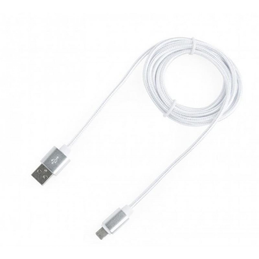 Кабель Cablexpert USB - Lightning + micro USB (M/M), 1.8 м, сірий (CCB-USB2AM-mU8P-6) 