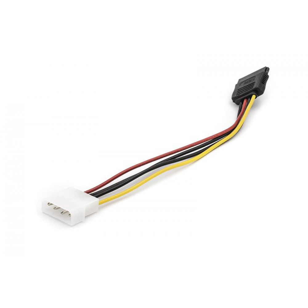Кабель живлення PowerPlant (CA910953) Molex - SATA, 0.15 м