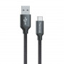 Кабель ColorWay USB - USB-C (M/M), 2 м Black (CW-CBUC008-BK)