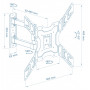 Кронштейн Walfix R-393B (VESA400х400) Кронштейн Walfix R-393B (VESA400х400)