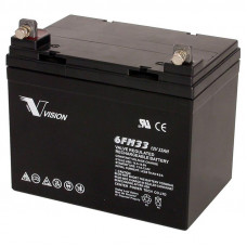 Акумуляторна батарея Vision 12V 33AH (6FM33E-X) AGM