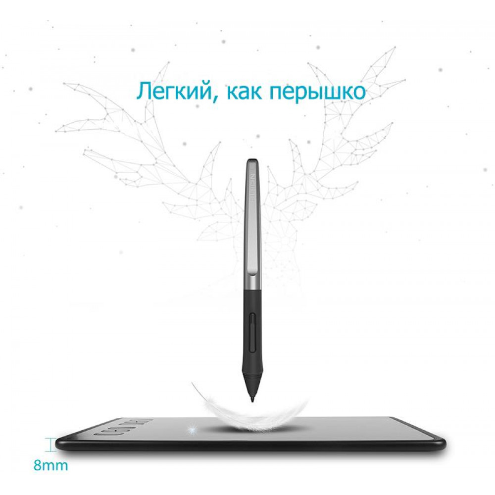 Графічний планшет Huion H640P + рукавичка