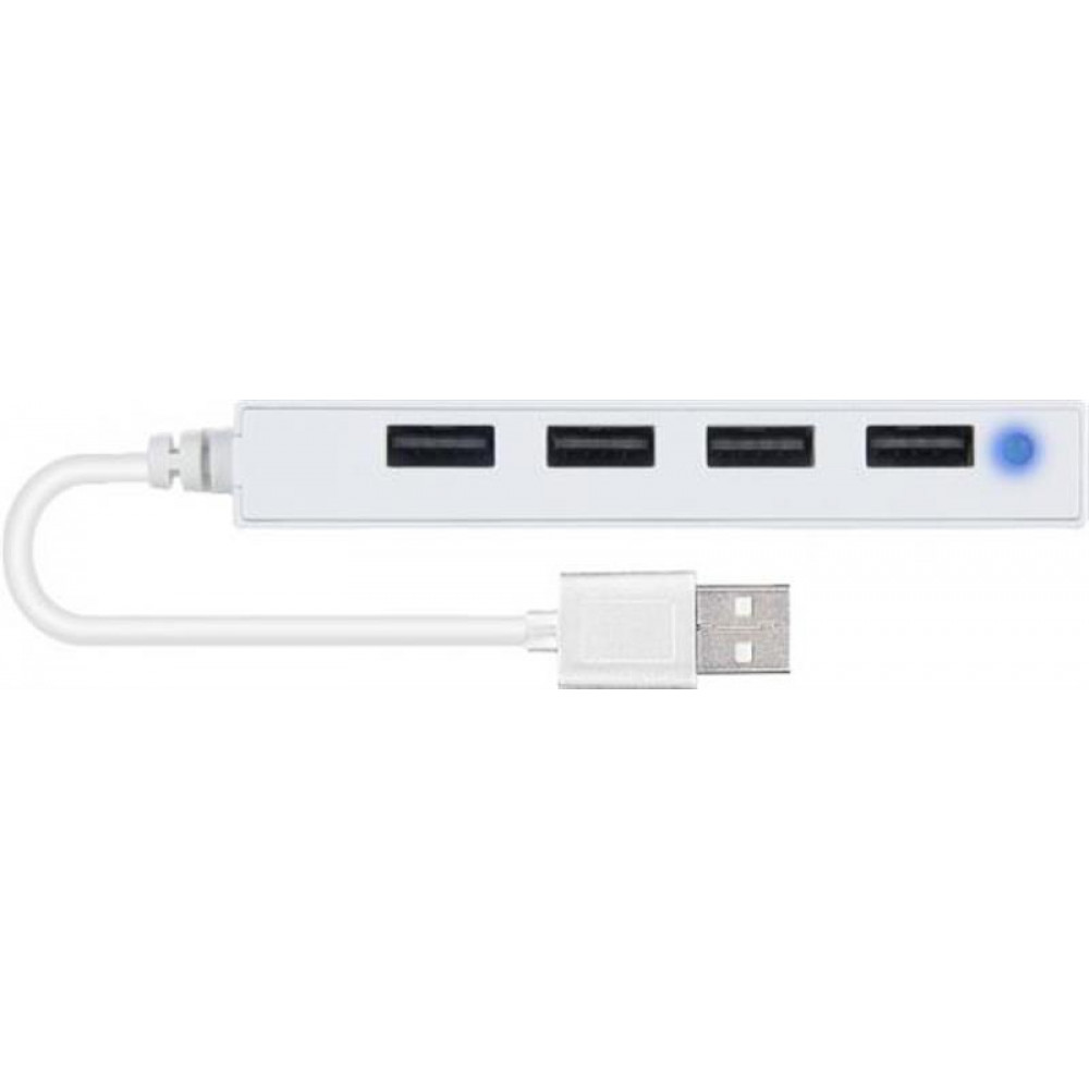 USB-хаб SpeedLink Snappy Slim 4 ports White (SL-140000-WE)