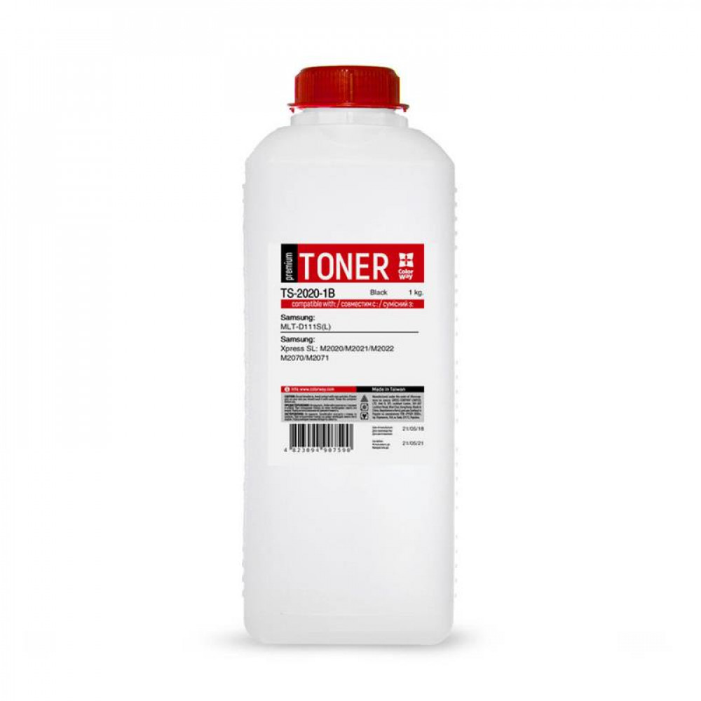 Тонер CW (TS-2020-1B) Samsung SL-M2020/2070/2870, 1000 г