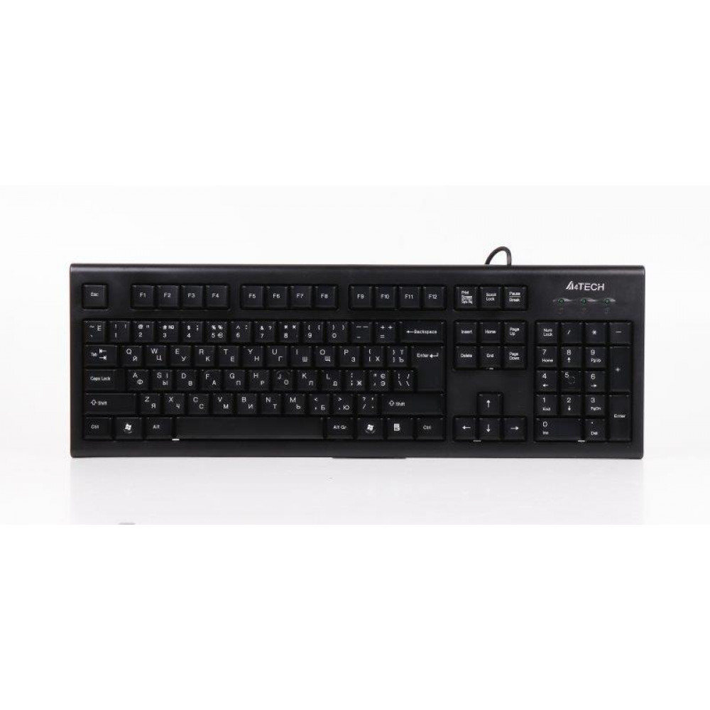 Комплект (клавіатура, миша) A4Tech KR-8372 Black