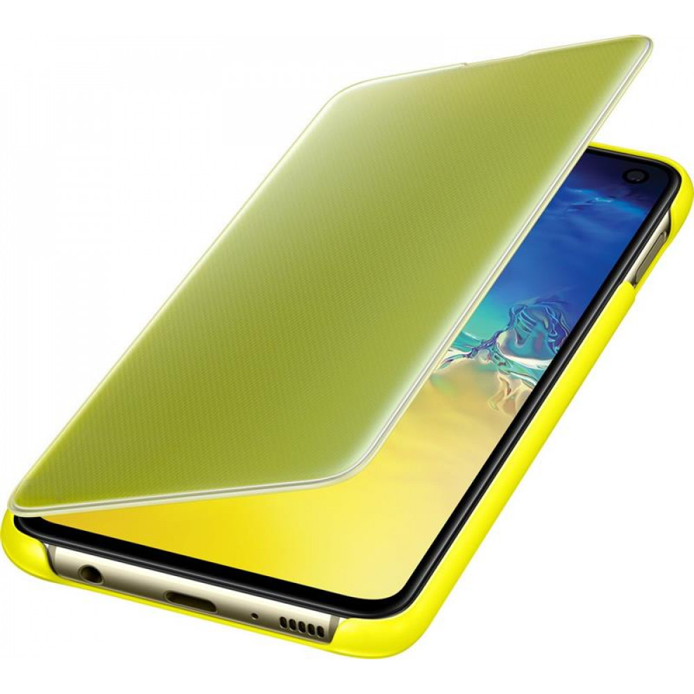 Чохол-книжка Samsung Clear View Cover для Samsung Galaxy S10e SM-G970 Yellow (EF-ZG970CYEGRU)