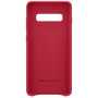 Чохол-накладка Samsung Leather Cover для Samsung Galaxy S10+ SM-G975 Red (EF-VG975LREGRU)