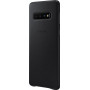 Чохол-накладка Samsung Leather Cover для Samsung Galaxy S10 SM-G973 Black (EF-VG973LBEGRU)