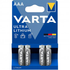 Батарейка Varta Ultra Lithium (6103) AAA BL 4шт