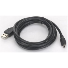 Кабель Cablexpert USB - miniUSB V 2.0 (M/M), 1.8 м, чорний (CCP-USB2-AM5P-6) 