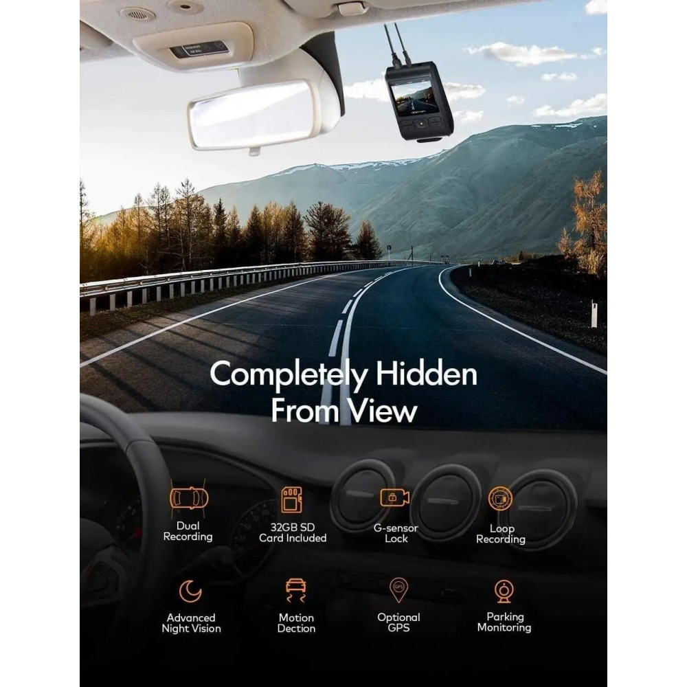 Відеореєстратор APEMAN C550 (613464474371)