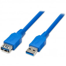 Кабель ATcom подовжувач USB 3.0 AM/AF 1.8 м blue