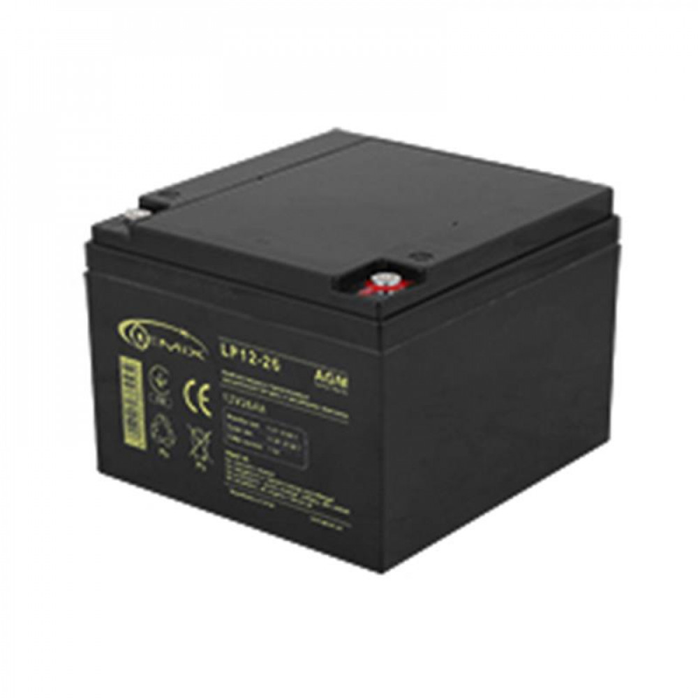 Акумуляторна батарея Gemix 12V 26AH (LP12-26) 